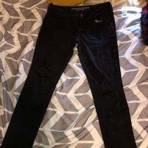 Distressed Jeans | Super Stretch X Jeggings